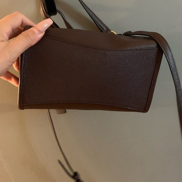 Nwot Coach Brown Crossbody Bag with Gold Hardware mini size - Picture 4 of 6